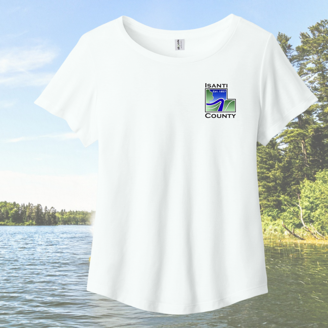 Isanti County Women’s Relaxed Tri-Blend Scoop Neck Tee