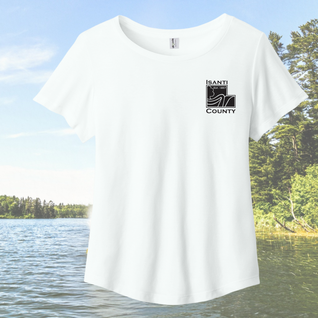 Isanti County Women’s Relaxed Tri-Blend Scoop Neck Tee