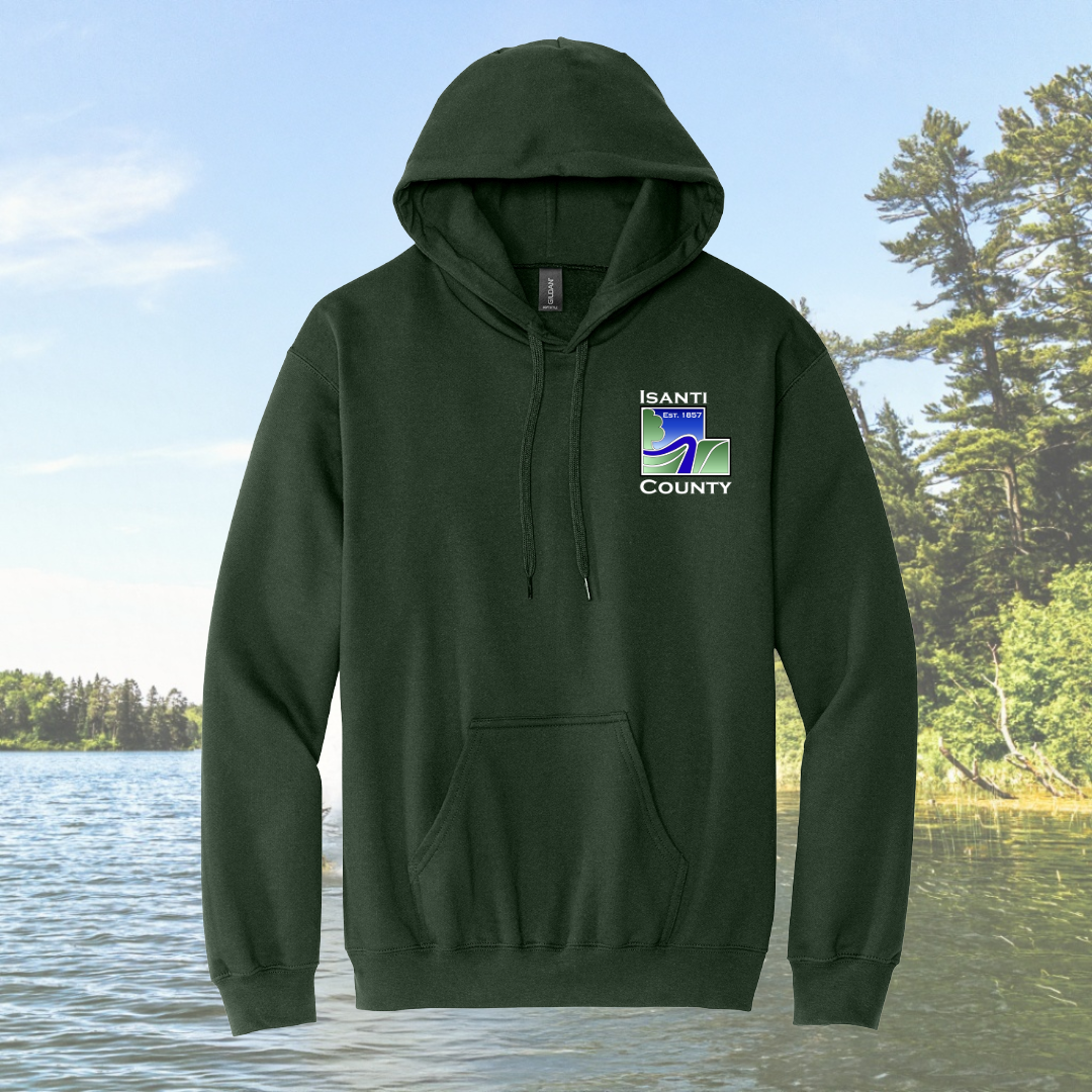 Isanti County Midweight Pullover Hooded Sweatshirt