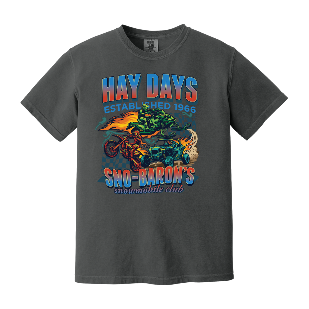 Hay Days Dark Vintage Graphic T-Shirt