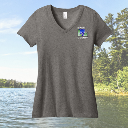 Isanti County Women’s Perfect Weight® V-Neck Tee