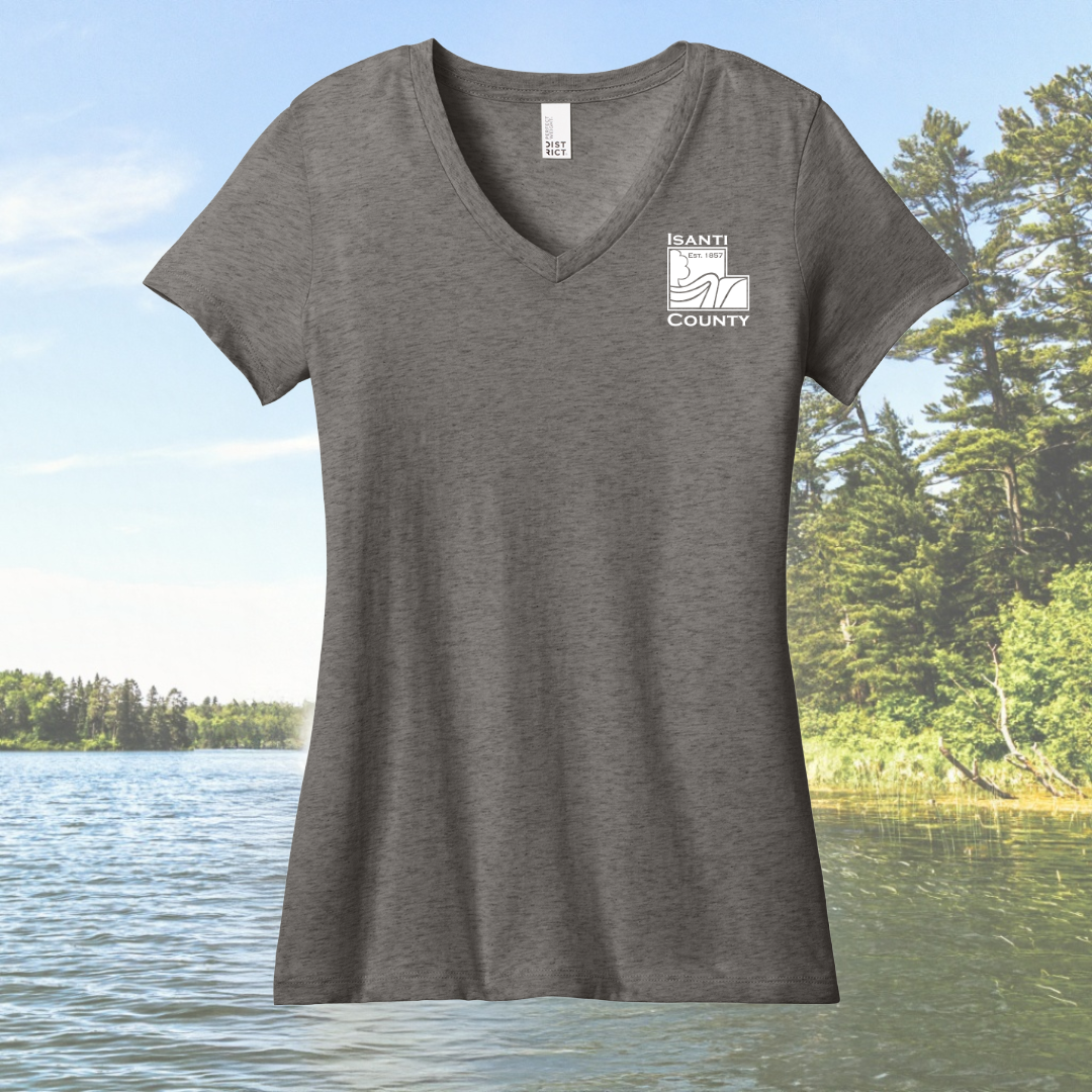 Isanti County Women’s Perfect Weight® V-Neck Tee