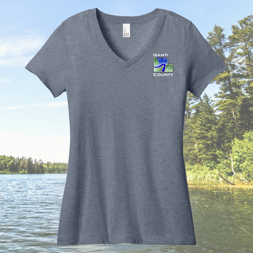 Isanti County Women’s Perfect Weight® V-Neck Tee
