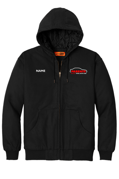 Parents Tech Duck Cloth Hooded Work Jacket