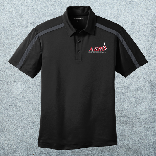 Aero Silk Touch Performance Colorblock Stripe Polo