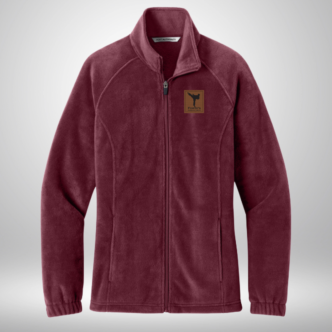 Forte's Karate Fall Women's Plush Fleece Jacket