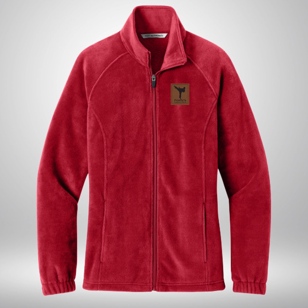 Forte's Karate Fall Women's Plush Fleece Jacket