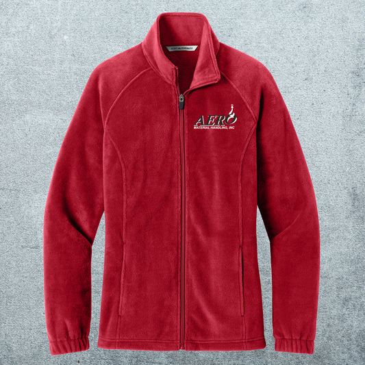 Aero Women's Plush Fleece Full Zip Jacket