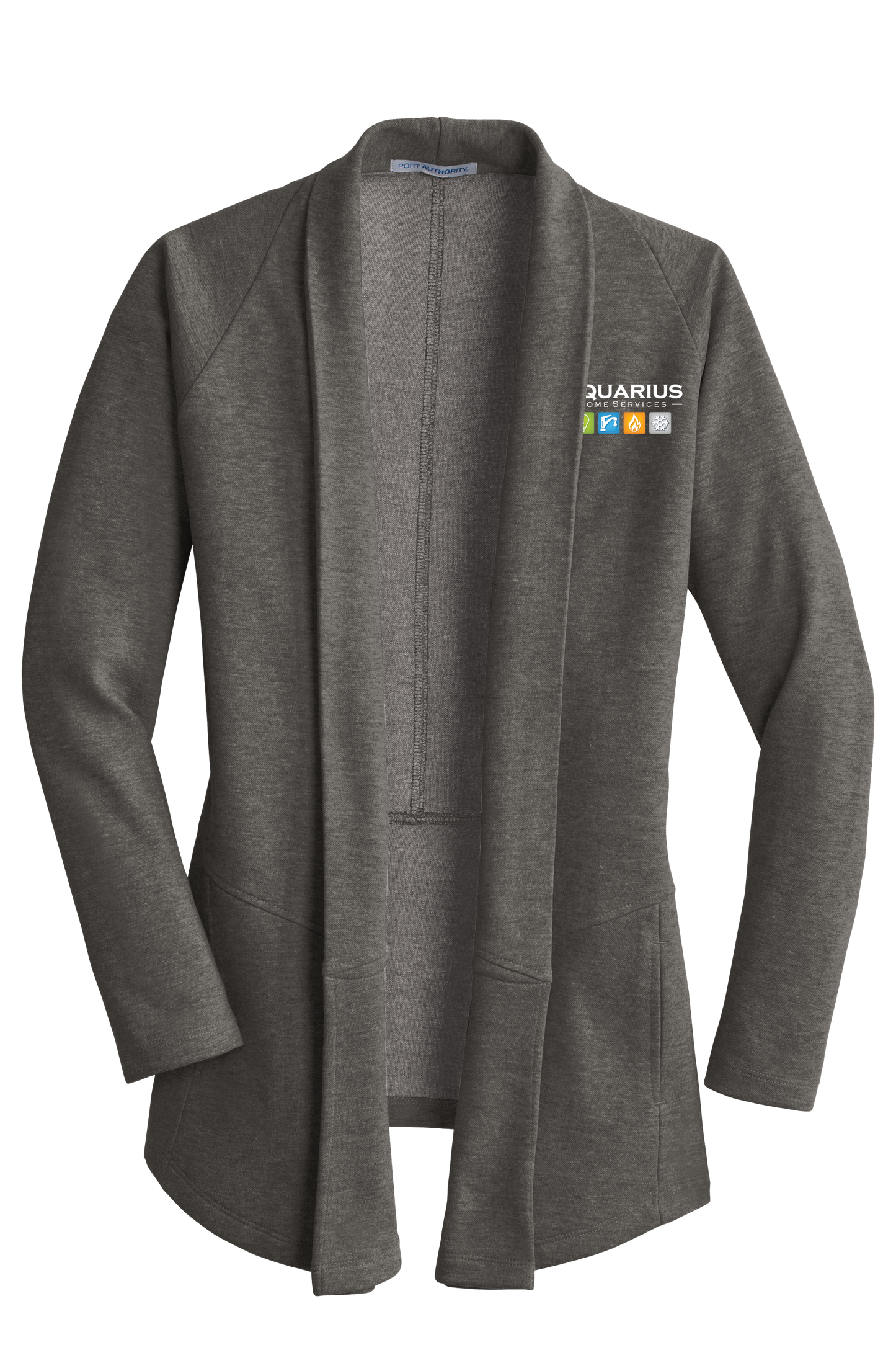 Aquarius Home Services Women's Interlock Cardigan