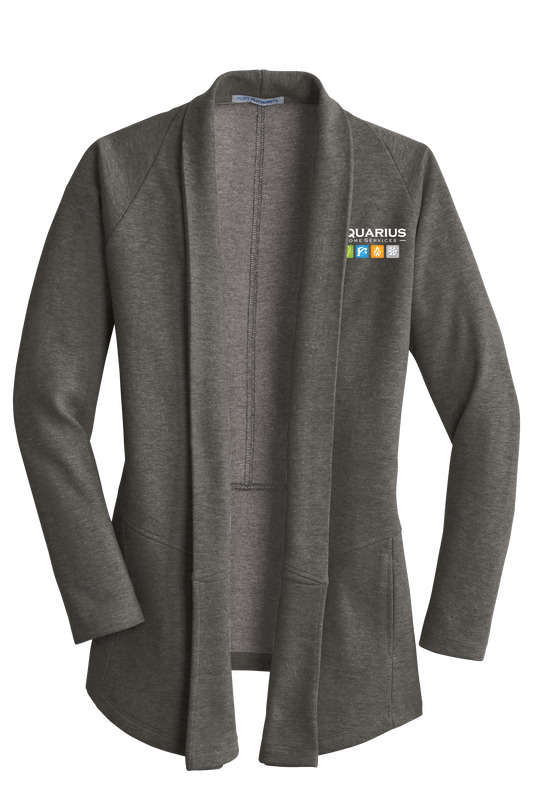 Aquarius Home Services Women's Interlock Cardigan