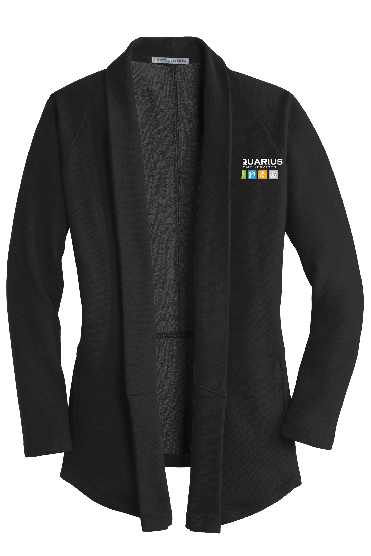 Aquarius Home Services Women's Interlock Cardigan