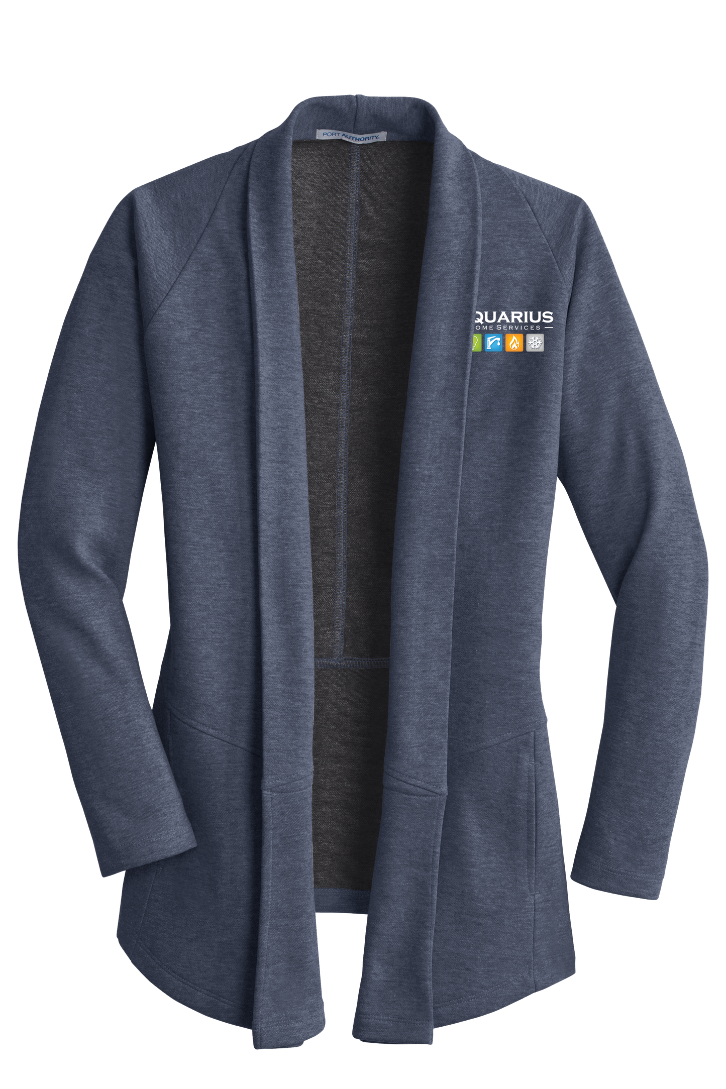 Aquarius Home Services Women's Interlock Cardigan