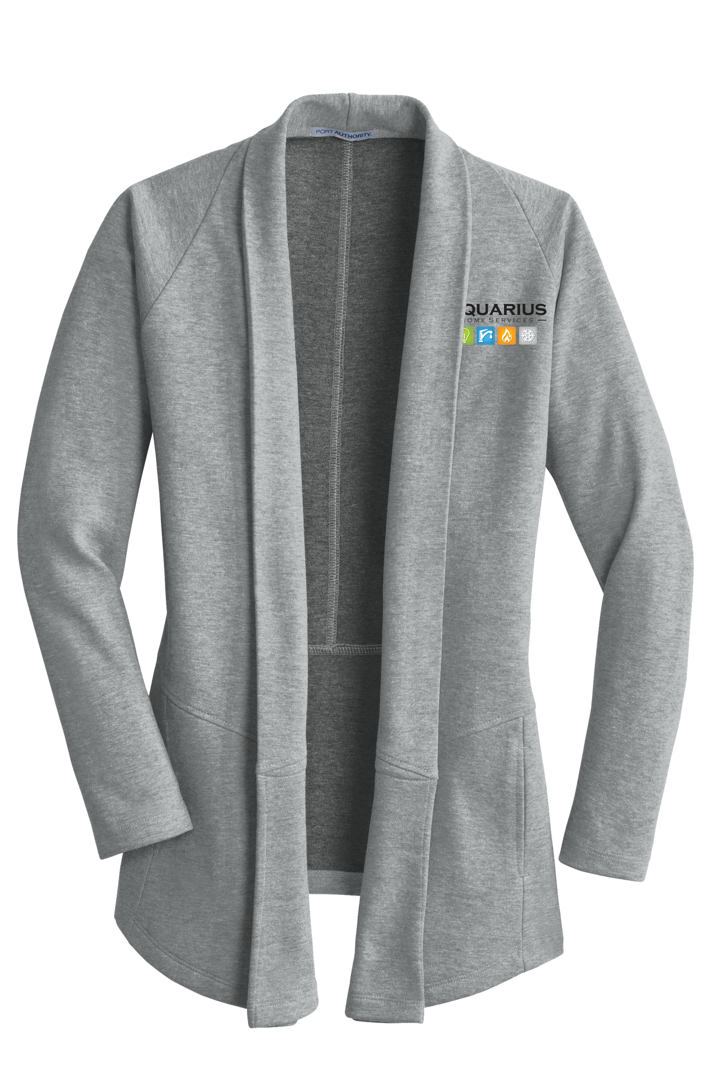 Aquarius Home Services Women's Interlock Cardigan