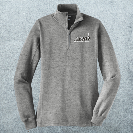 Aero Women's 1/4 Zip Sweatshirt
