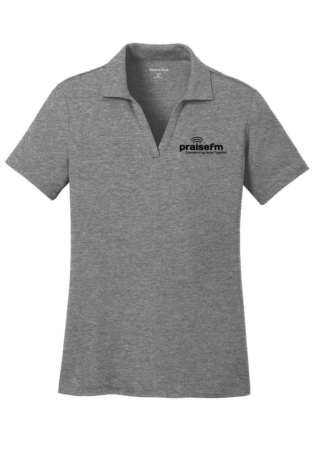 PraiseFM Women's Racer Mesh Breathable Polo
