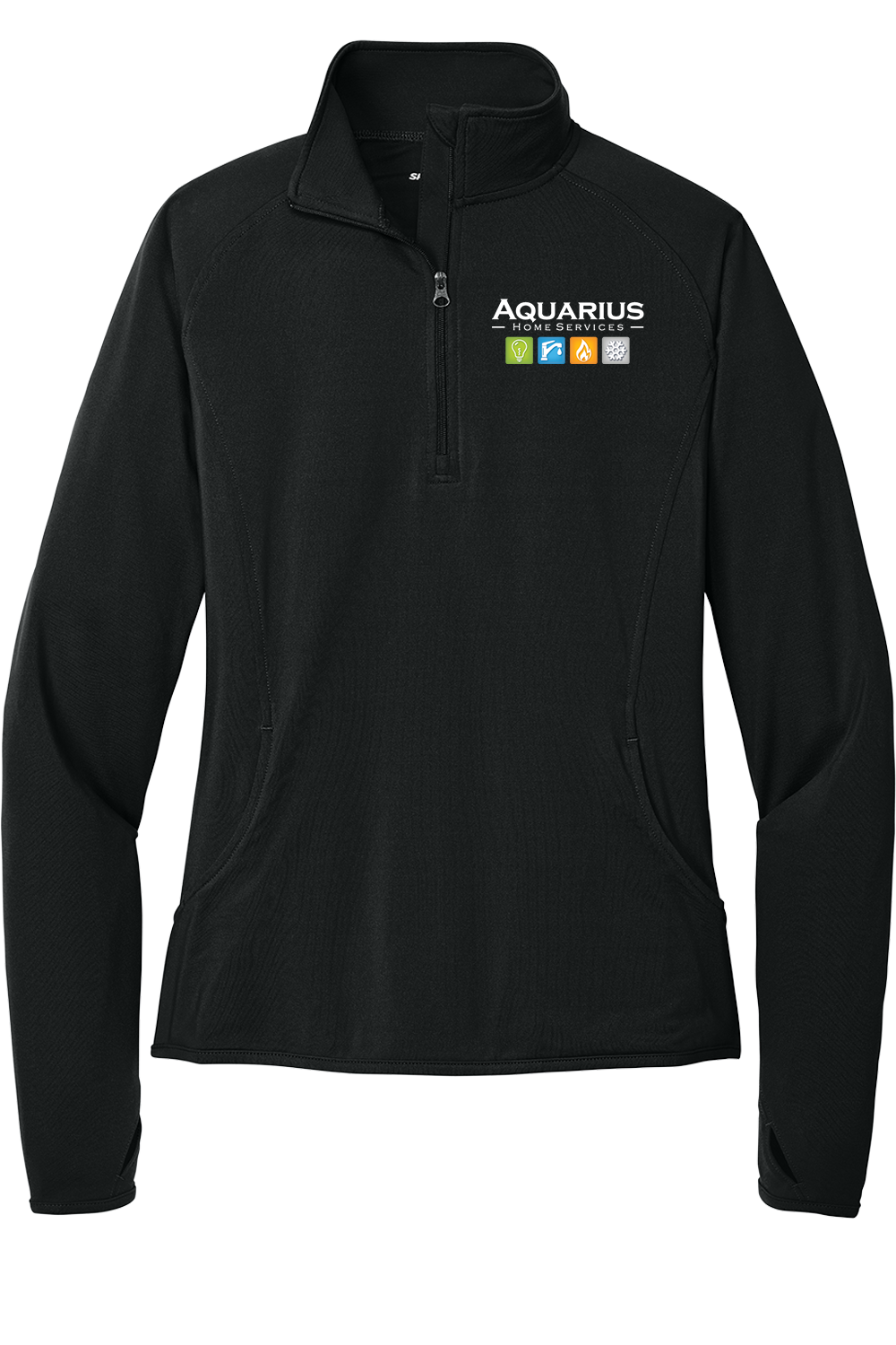 Aquarius Home Services Women's Performance Fleece 1/4 Zip Pullover