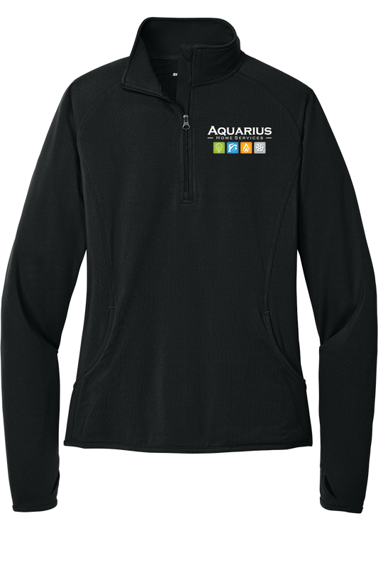 Aquarius Home Services Women's Performance Fleece 1/4 Zip Pullover