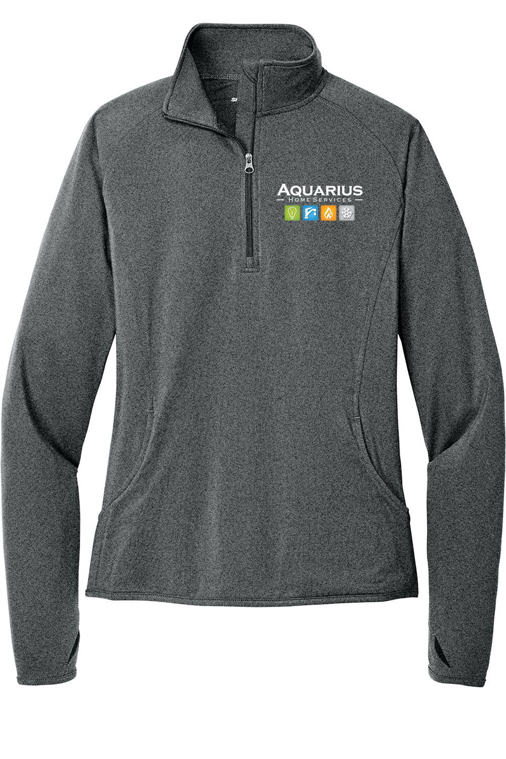 Aquarius Home Services Women's Performance Fleece 1/4 Zip Pullover