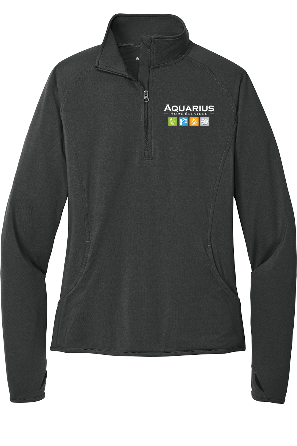 Aquarius Home Services Women's Performance Fleece 1/4 Zip Pullover