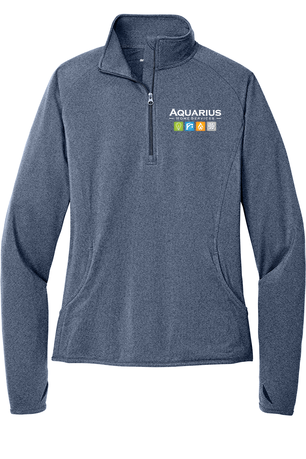 Aquarius Home Services Women's Performance Fleece 1/4 Zip Pullover