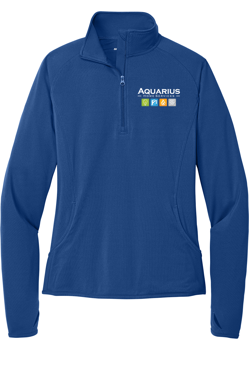 Aquarius Home Services Women's Performance Fleece 1/4 Zip Pullover