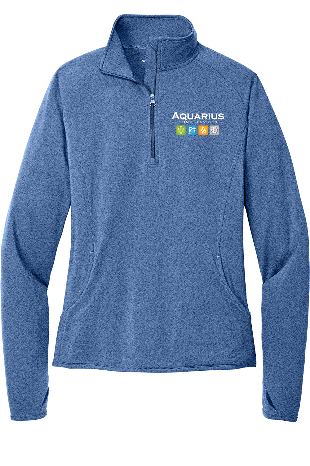 Aquarius Home Services Women's Performance Fleece 1/4 Zip Pullover