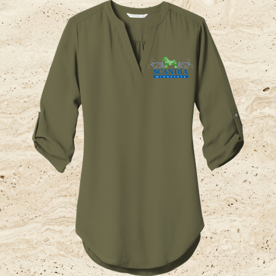 City of Scandia Woman’s 3/4 Sleeve Blouse