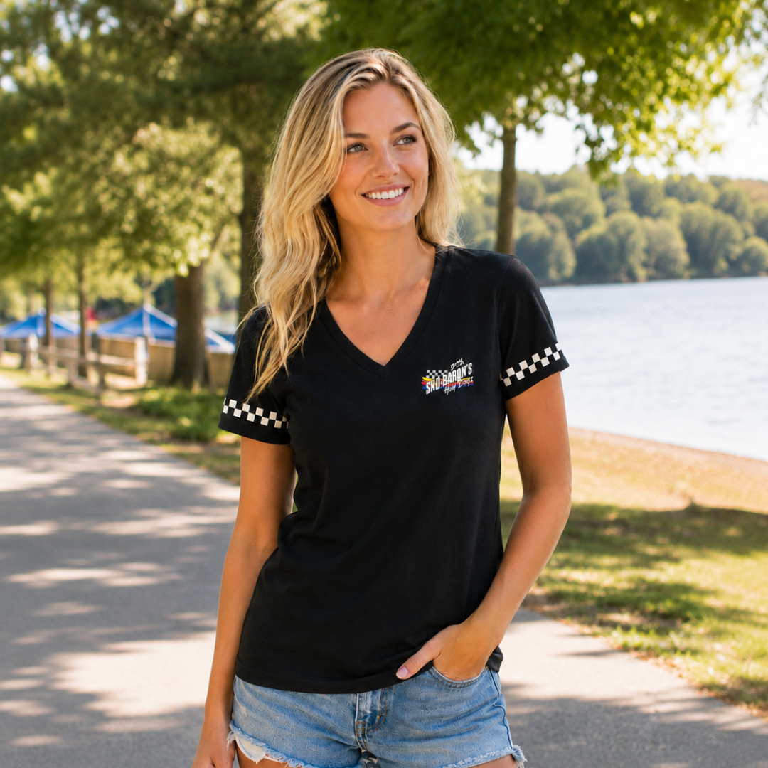 Hay Days Staff Women's Cotton V-Neck Tee
