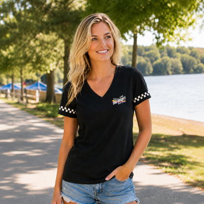 Hay Days Staff Women's Cotton V-Neck Tee