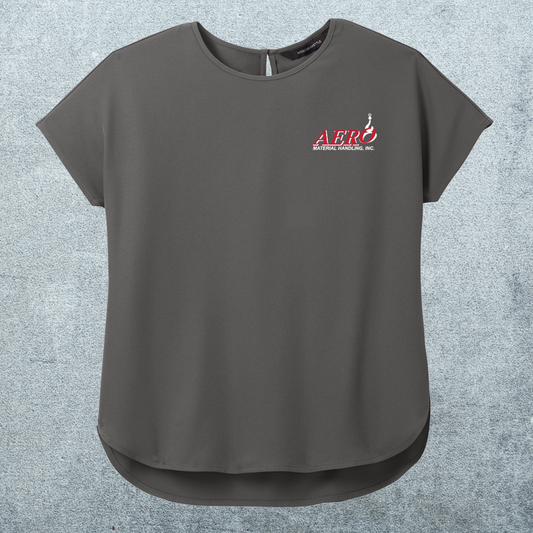 Aero Women's Stretch Crepe Crew Top