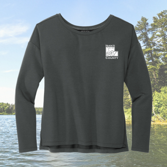 Isanti County Women's Stretch Drop Shoulder Pullover