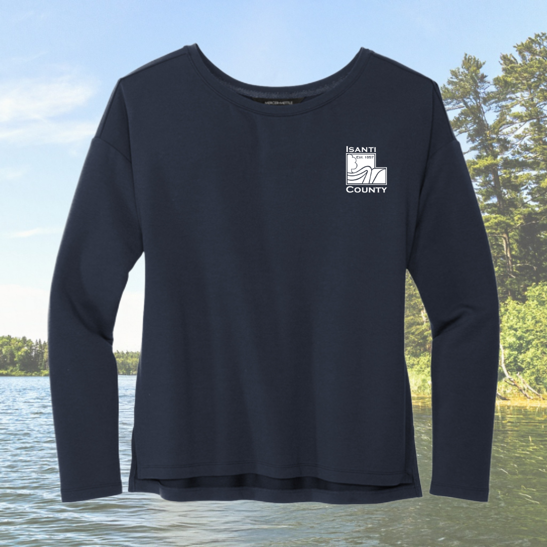 Isanti County Women's Stretch Drop Shoulder Pullover