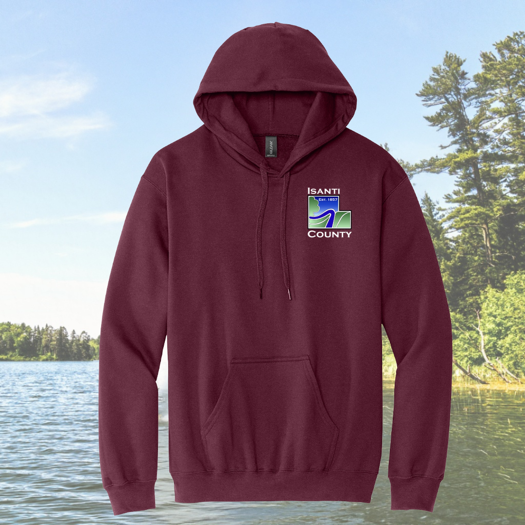 Isanti County Midweight Pullover Hooded Sweatshirt