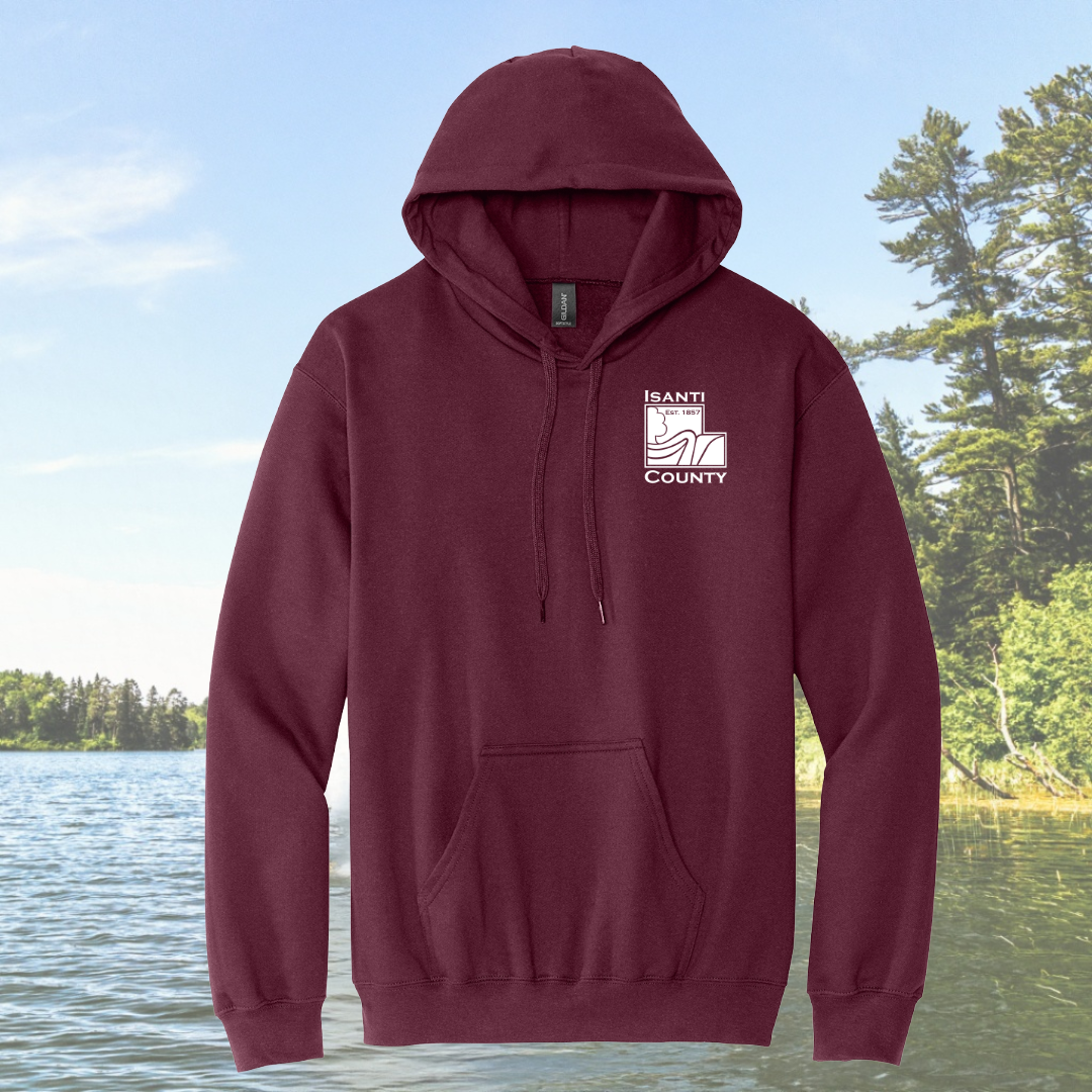 Isanti County Midweight Pullover Hooded Sweatshirt