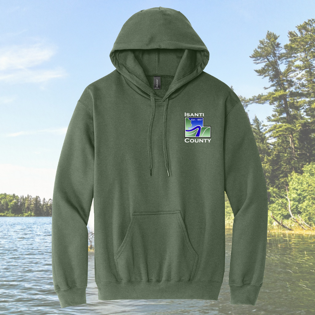 Isanti County Midweight Pullover Hooded Sweatshirt