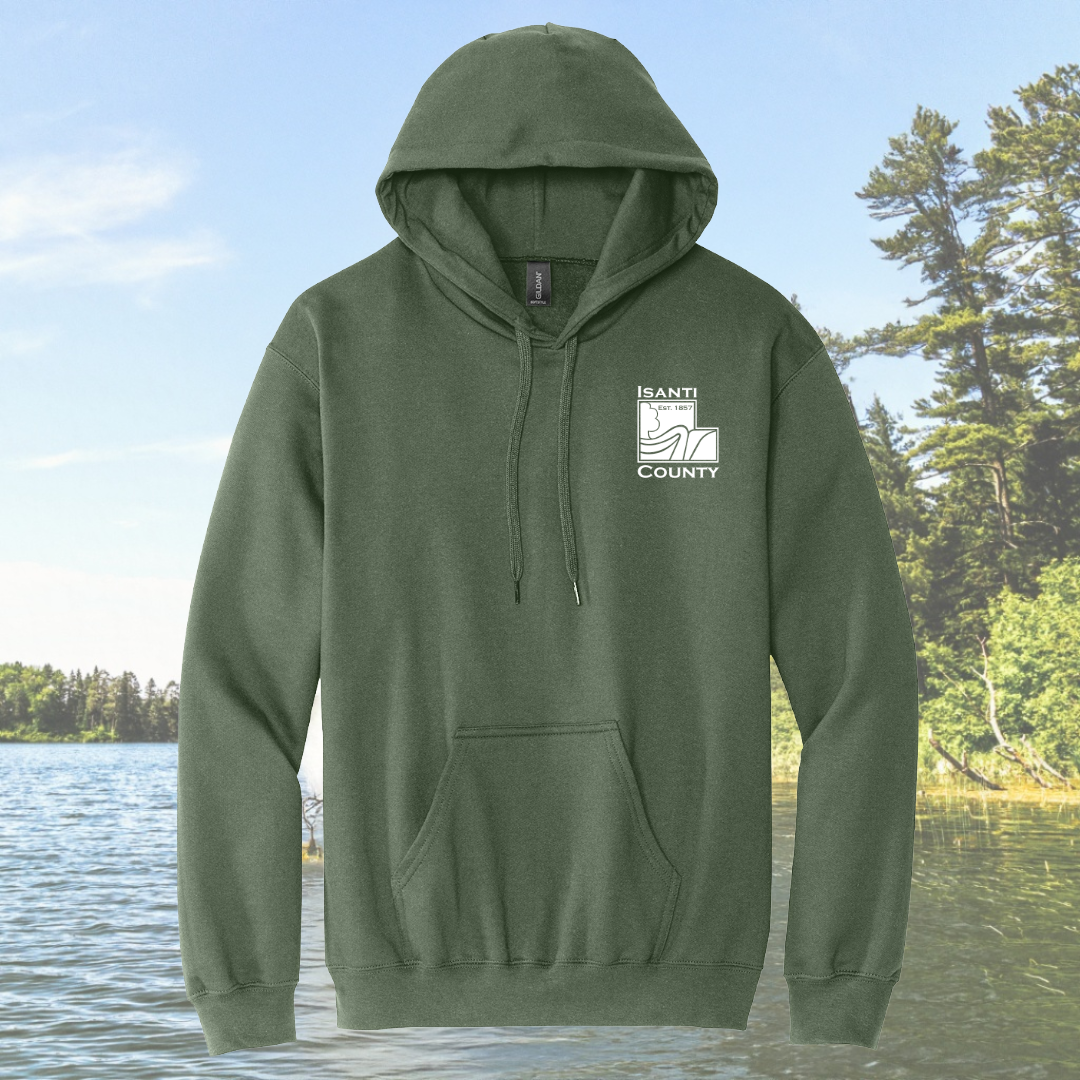 Isanti County Midweight Pullover Hooded Sweatshirt