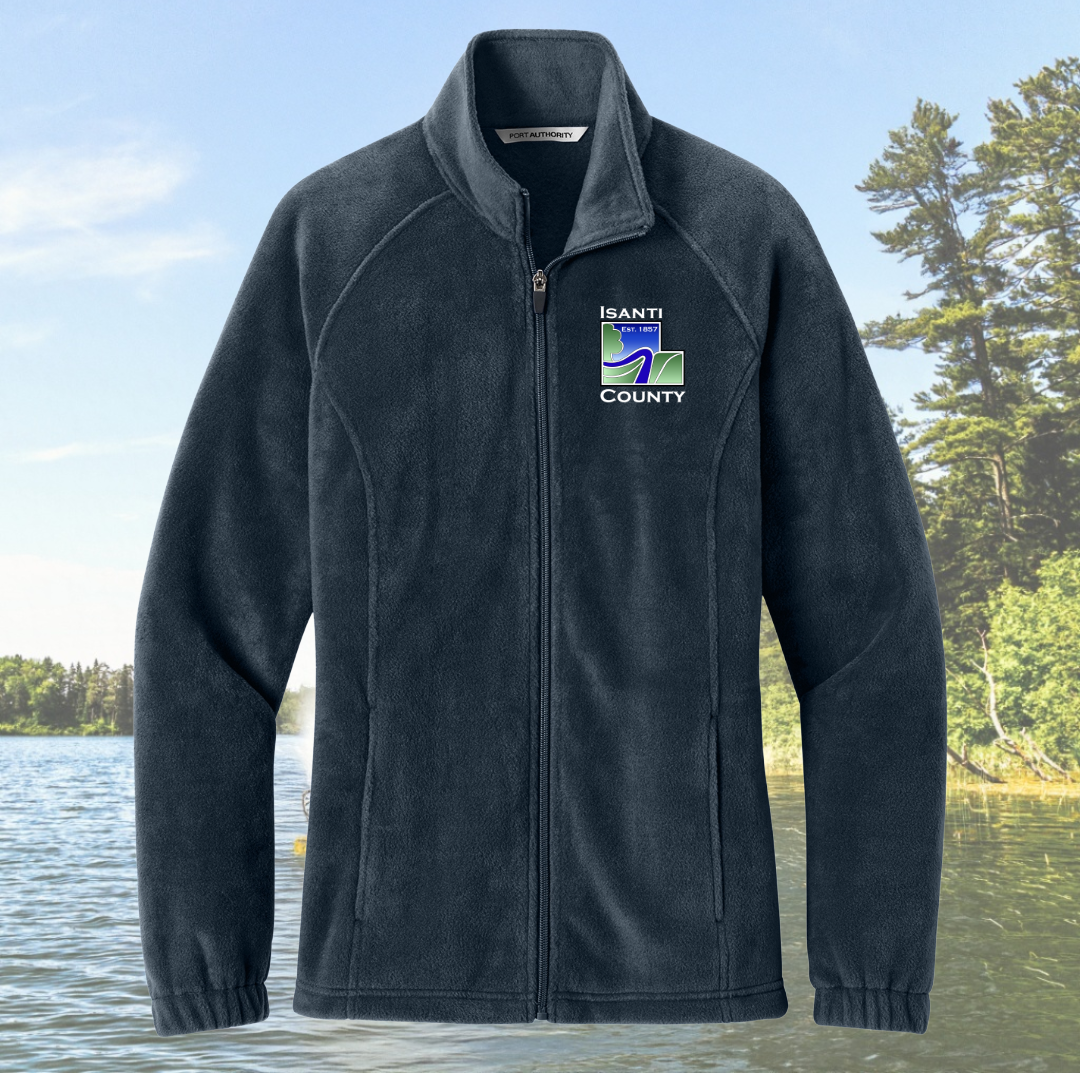 Isanti County Women’s Plush Fleece Full-Zip Jacket