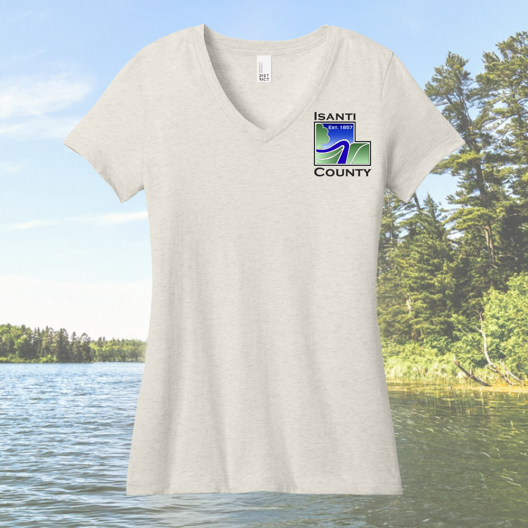 Isanti County Women’s Perfect Weight® V-Neck Tee