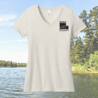 Isanti County Women’s Perfect Weight® V-Neck Tee
