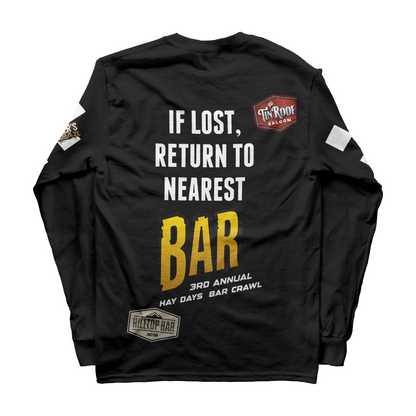 Hay Days 2026 Bar Crawl Long Sleeve