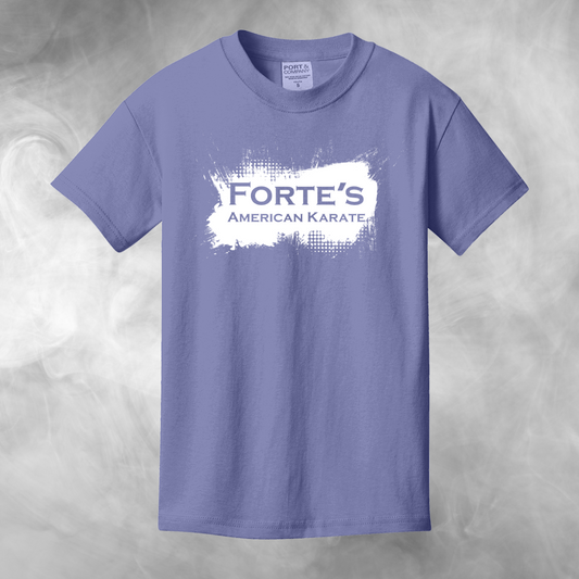 Forte's Karate Spring Youth Beach Wash Tee