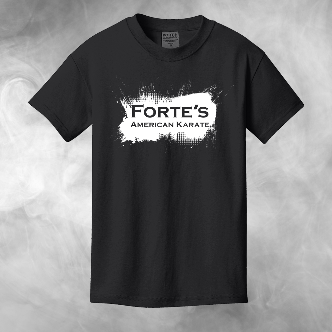 Forte's Karate Spring Youth Beach Wash Tee