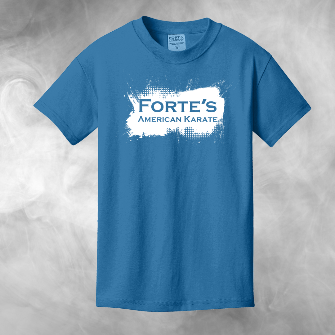 Forte's Karate Spring Youth Beach Wash Tee