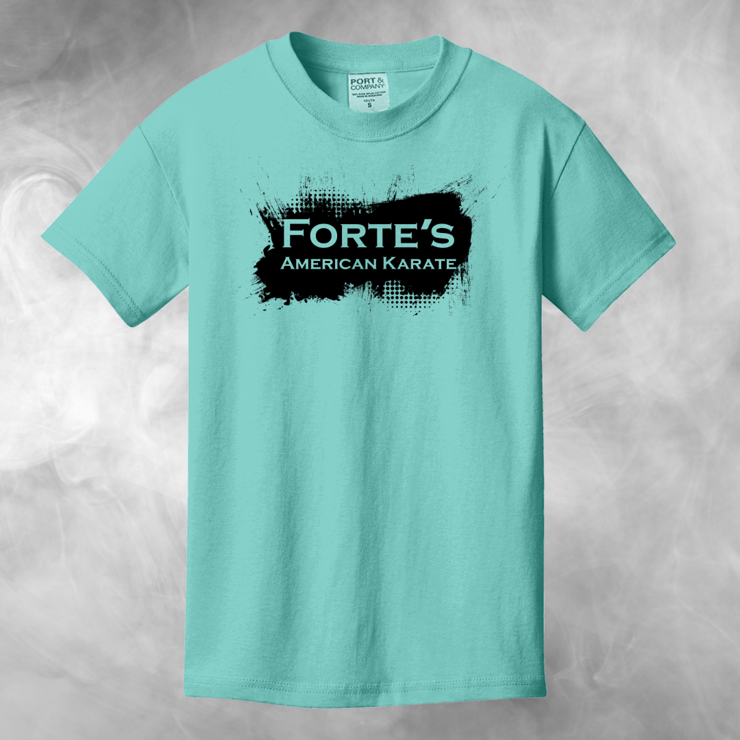 Forte's Karate Spring Youth Beach Wash Tee