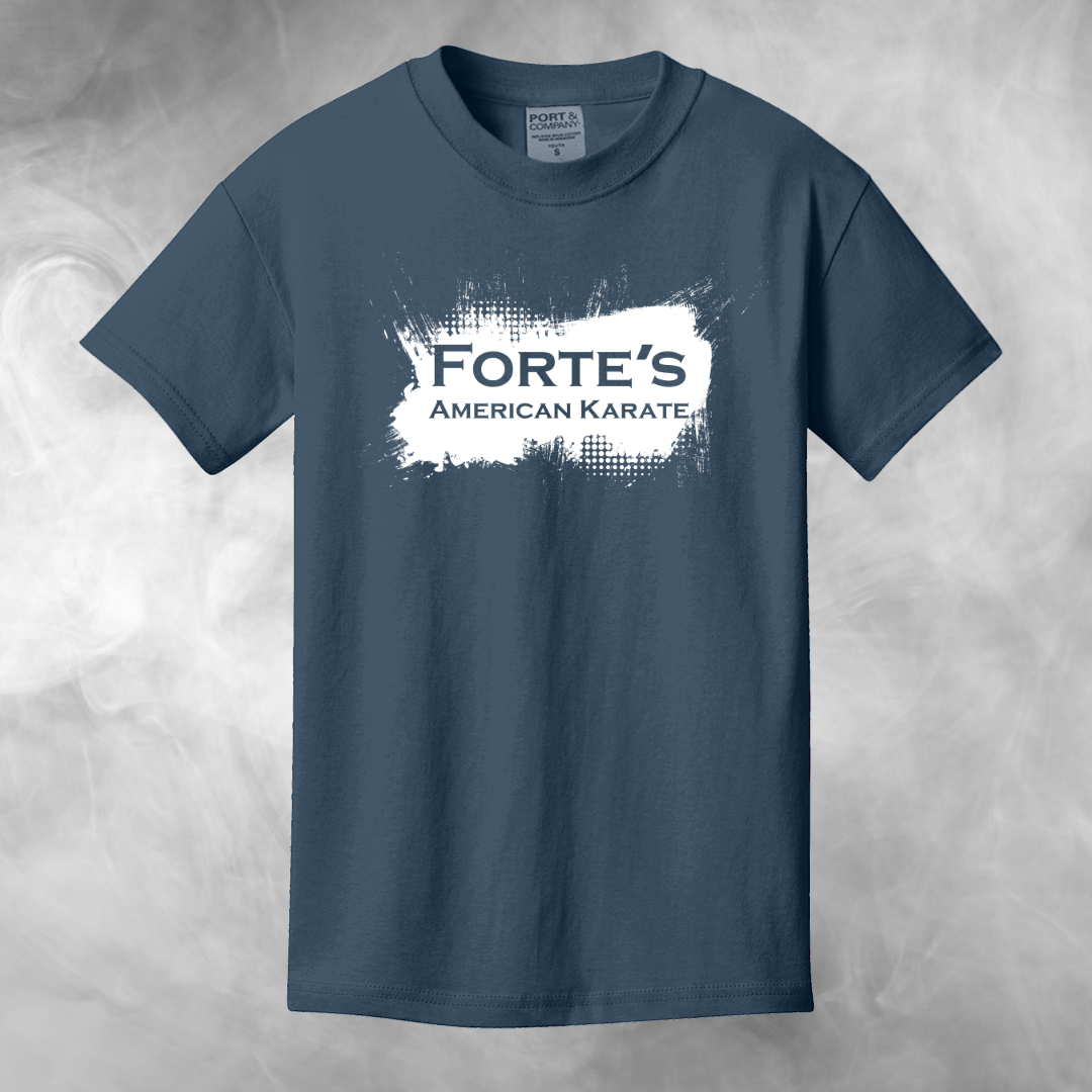 Forte's Karate Spring Youth Beach Wash Tee