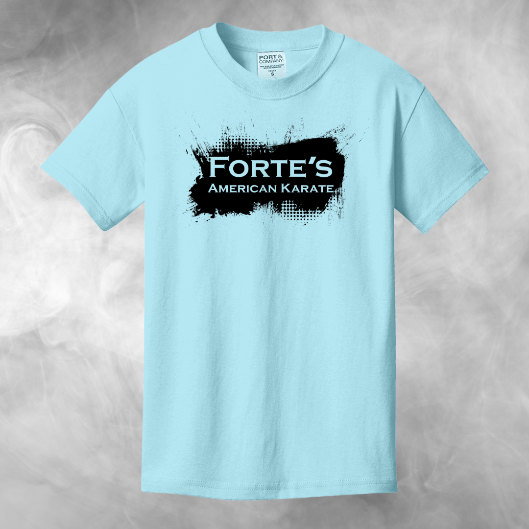 Forte's Karate Spring Youth Beach Wash Tee