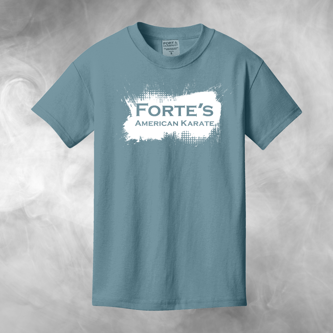Forte's Karate Spring Youth Beach Wash Tee