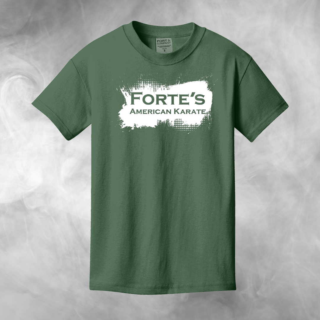 Forte's Karate Spring Youth Beach Wash Tee