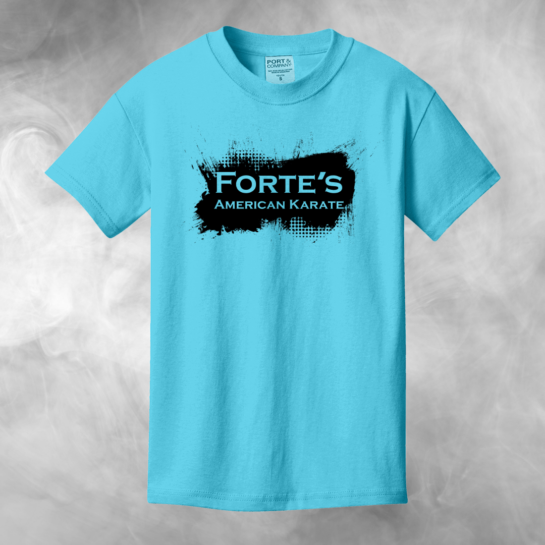 Forte's Karate Spring Youth Beach Wash Tee