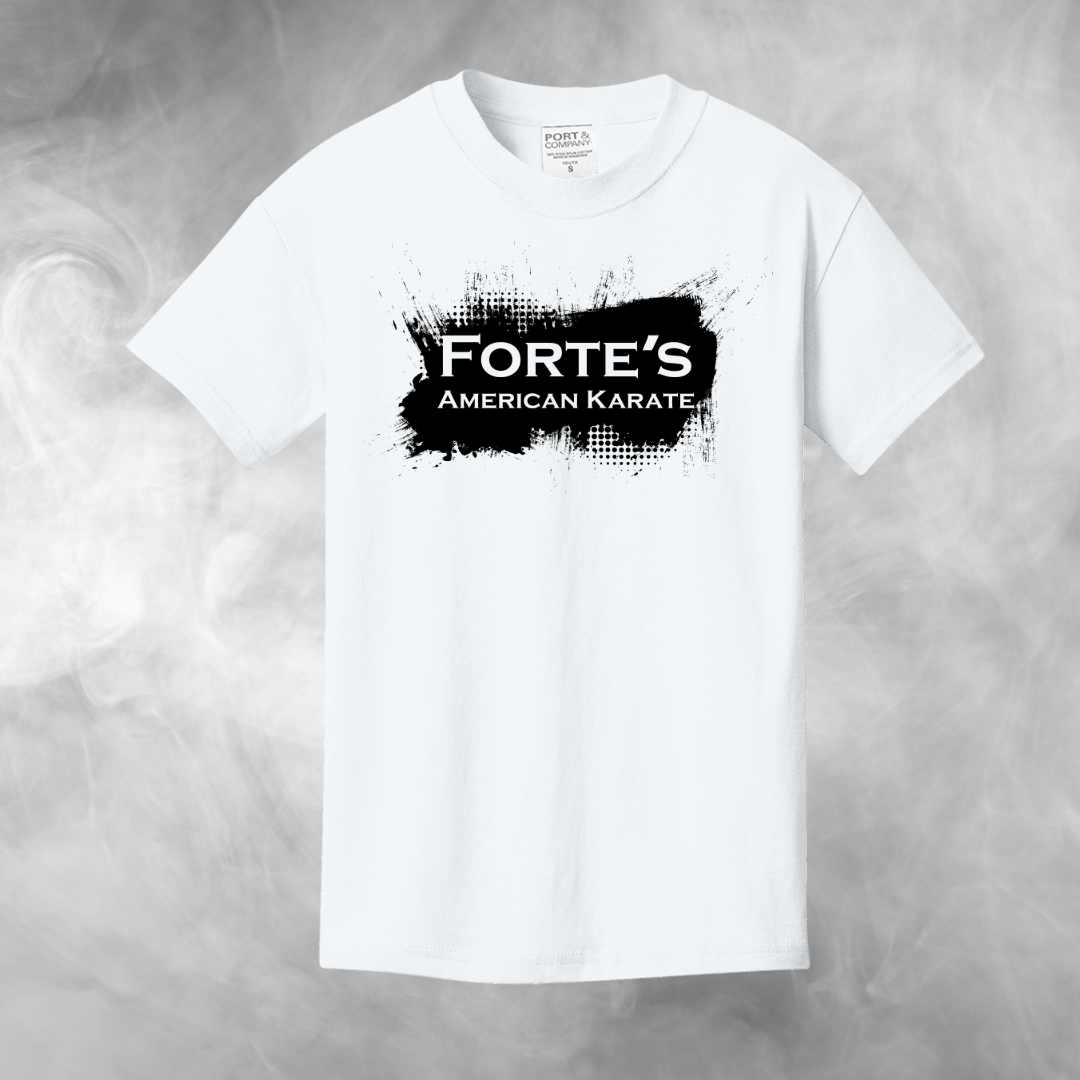 Forte's Karate Spring Youth Beach Wash Tee